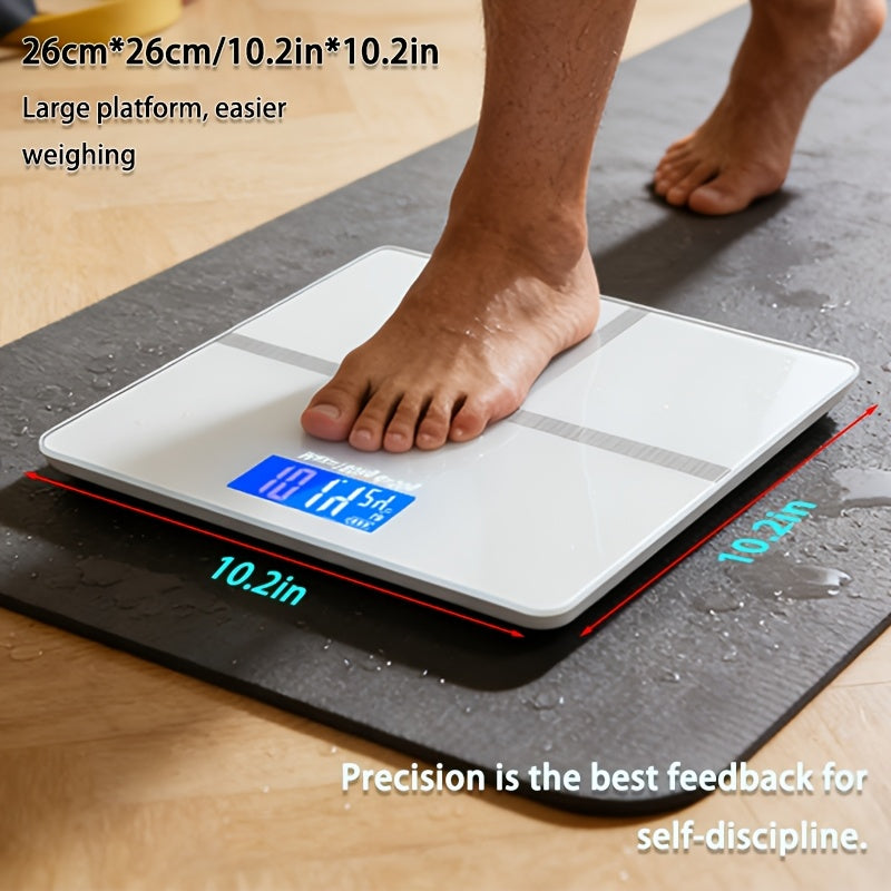 Digital Bathroom Scale | High-Precision LED Display | 396 lb Capacity