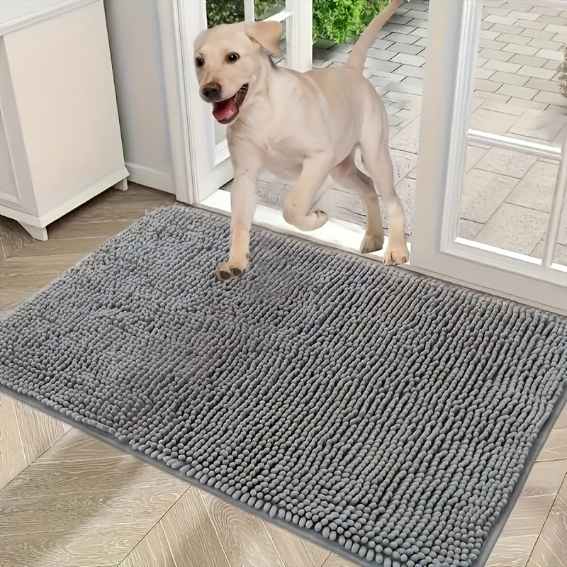 Mud Paw Dog Mat | Absorbent Non-Slip Washable Door Mat for Dogs