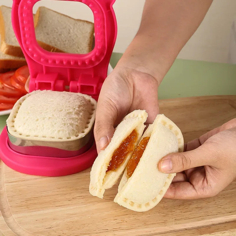Crustless Sandwich Maker & Sealer – Square Bread Cutter Mold