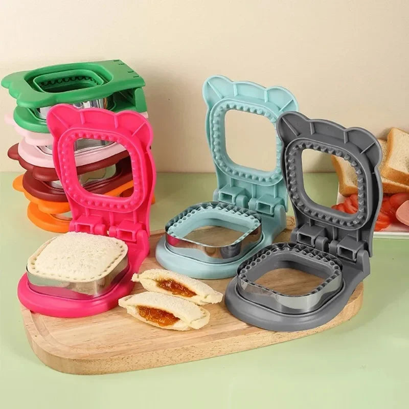 Crustless Sandwich Maker & Sealer – Square Bread Cutter Mold