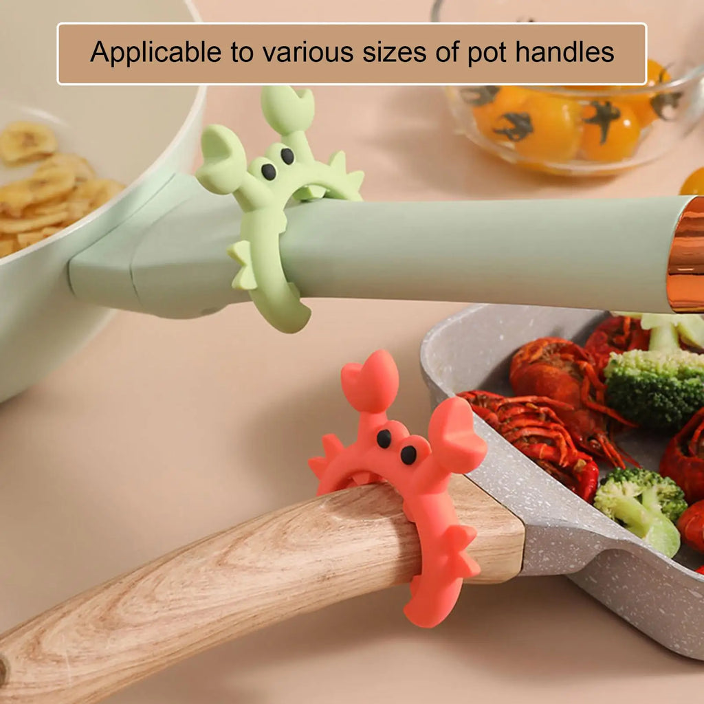Crab Shaped Silicone Utensil Rest & Spoon Holder
