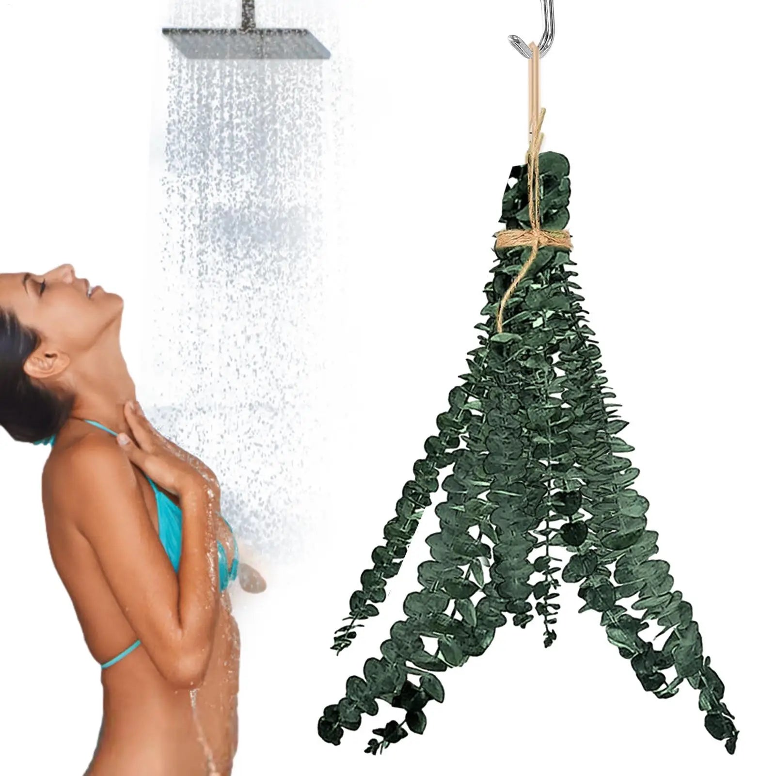 Eucalyptus Silver Dollar Leaf Bundle | Shower Hanging & Bathroom Greenery Decor