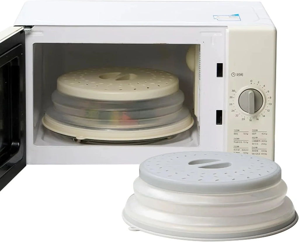 Vented Microwave Splatter Cover & Colander – BPA-Free, Dishwasher Safe