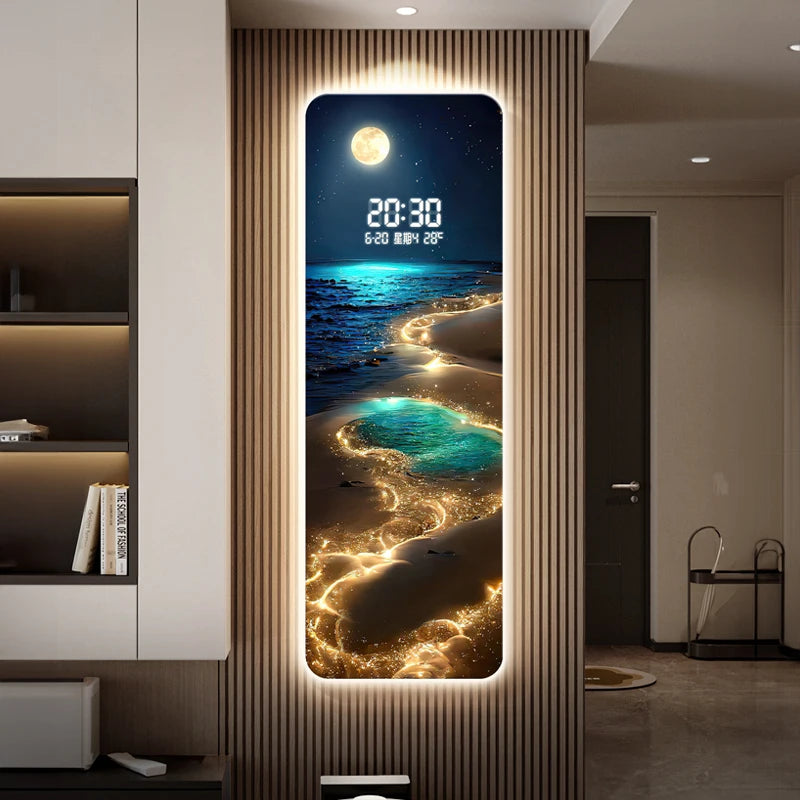 Oversized LED Wall Clock