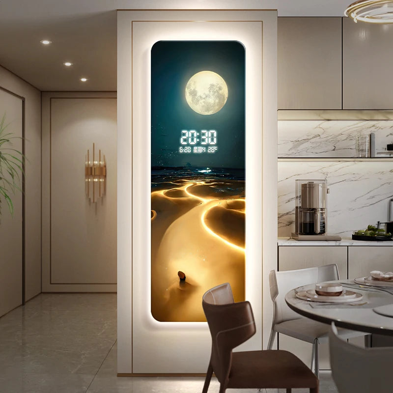 Oversized LED Wall Clock