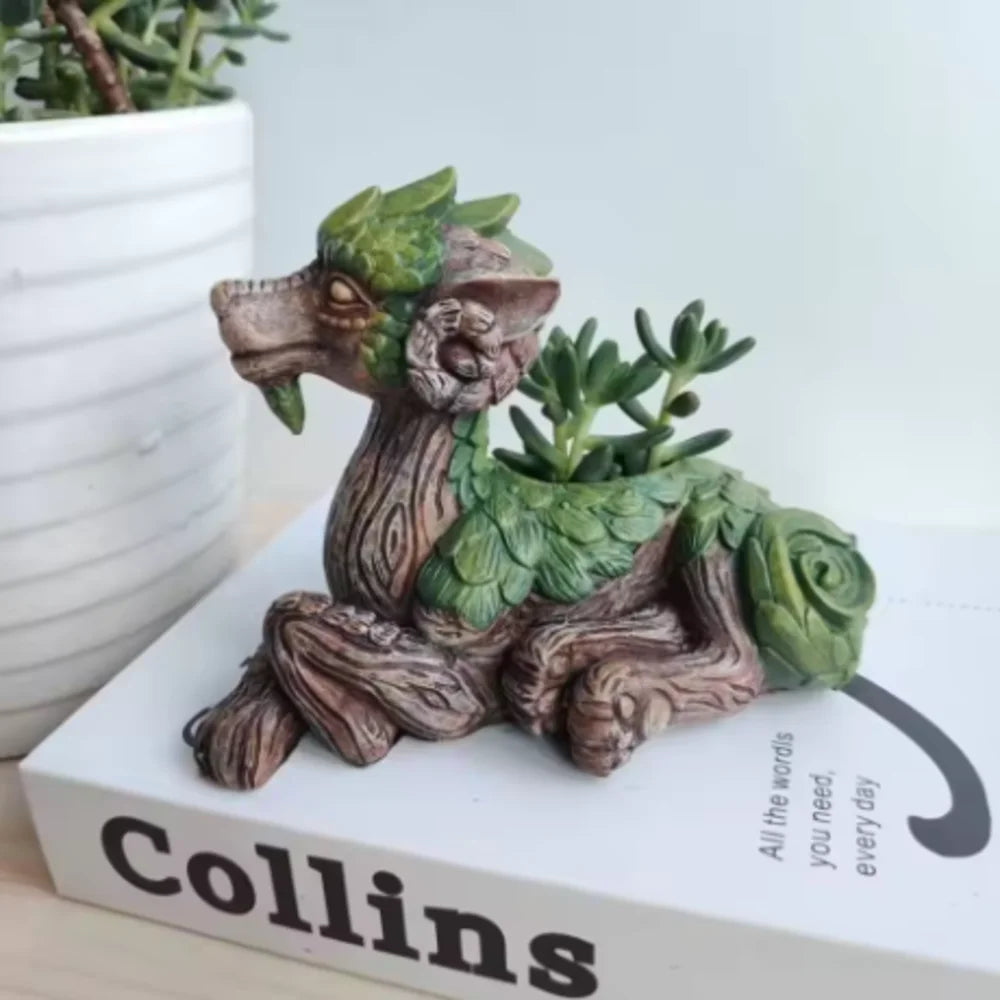Dragon Succulent Planter