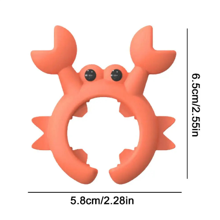 Crab Shaped Silicone Utensil Rest & Spoon Holder