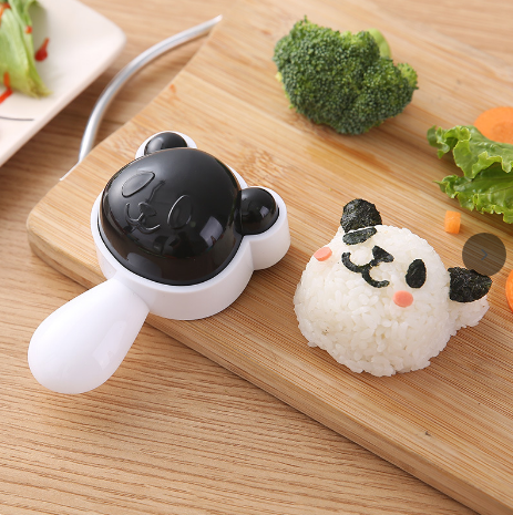 3D Panda Rice Ball Mold