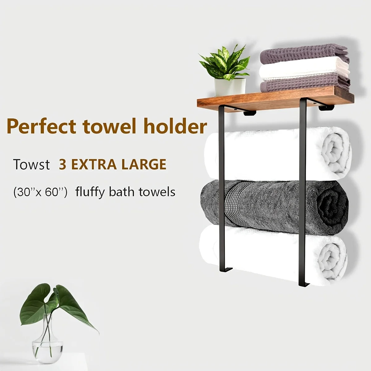 Bathroom Towel Rack