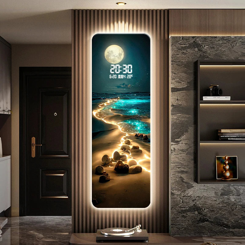Oversized LED Wall Clock