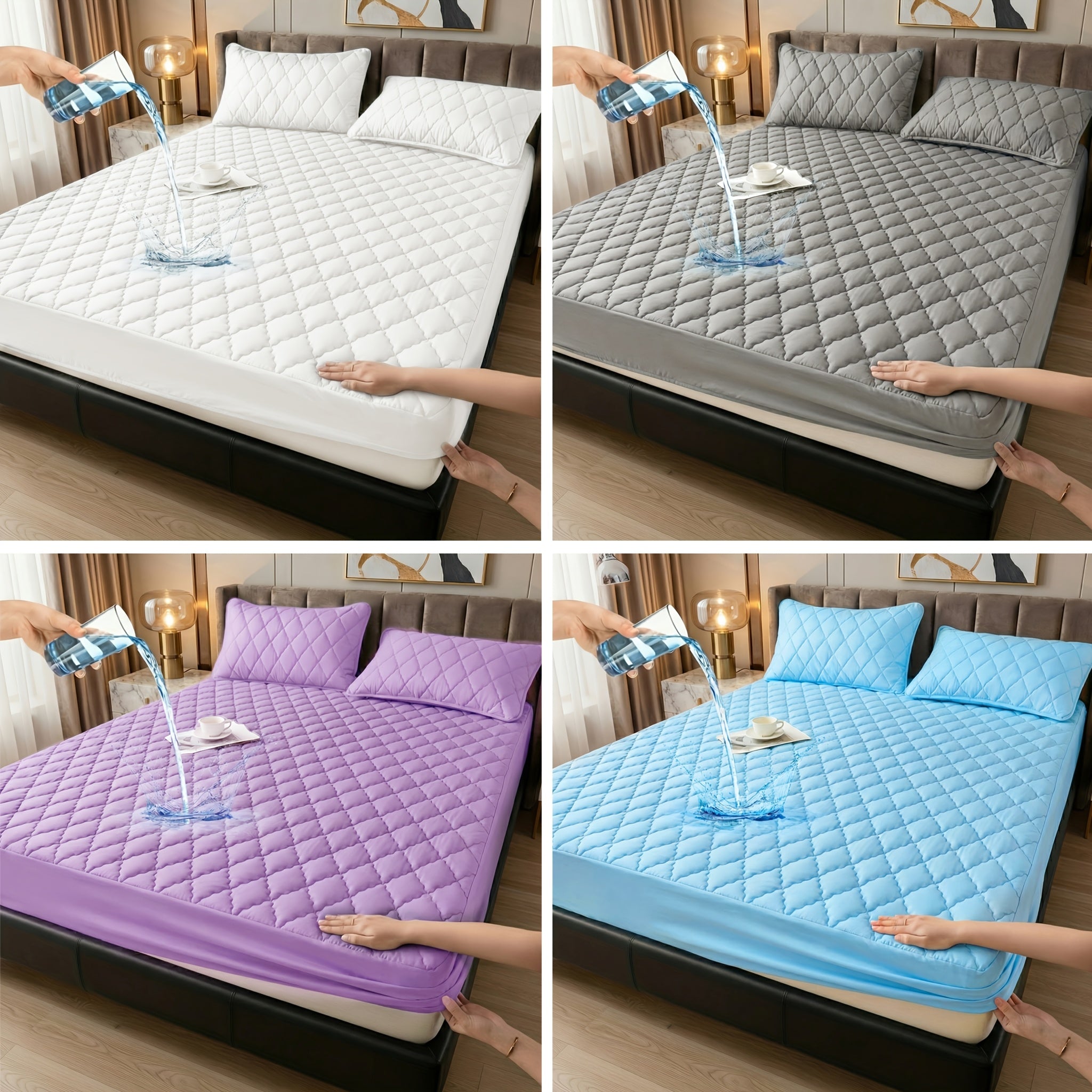 Waterproof Mattress Protector | Deep Pocket, Machine Washable