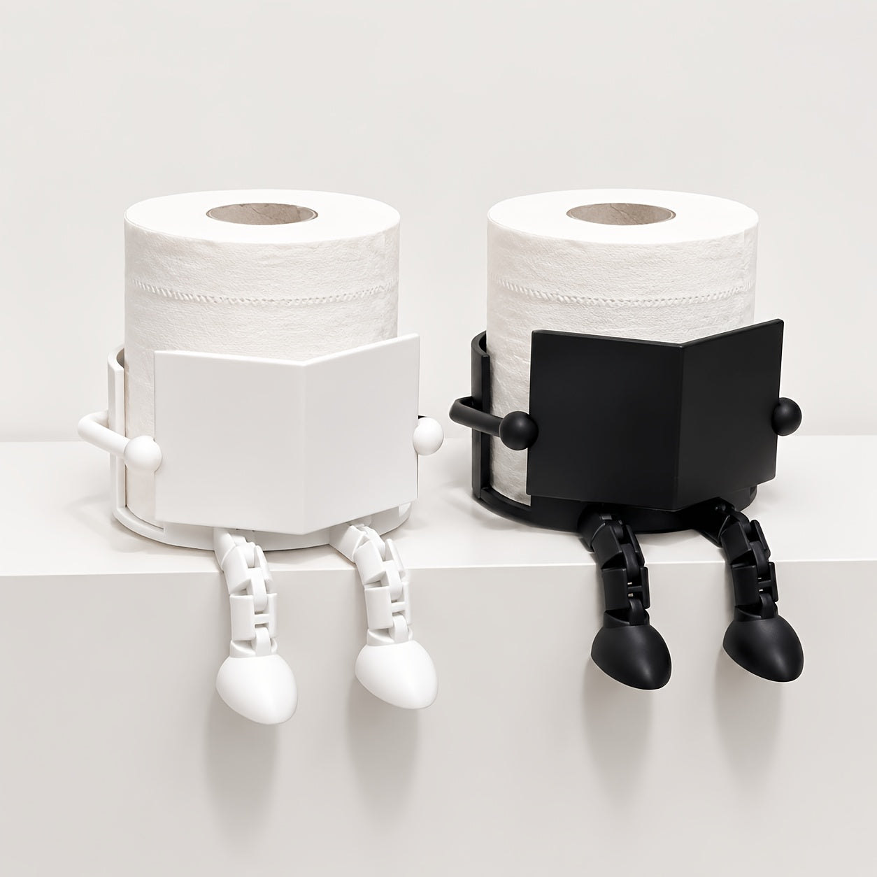Whimsical Book-Shaped Toilet Paper Holder – Bathroom Decor
